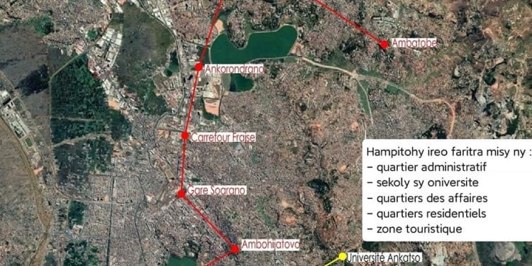 TRANSPORT PAR CABLE – Plus de 3.000m² de surface commerciale et environ 300 places de parking à aménager sur la ligne orange du téléphérique