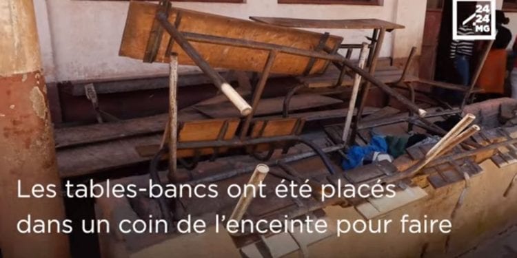 INTEMPERIES – Le quotidien du sinistré dans une école primaire publique