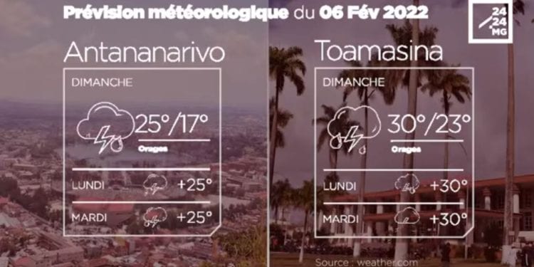 METEO du 06 février 2022