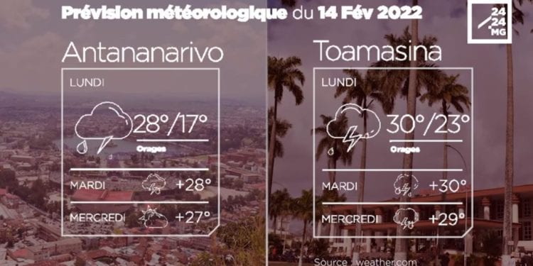 METEO du 14 février 2022