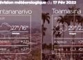 METEO du 17 février 2022