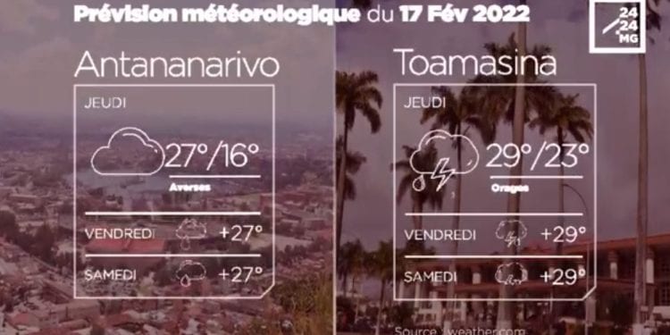 METEO du 17 février 2022