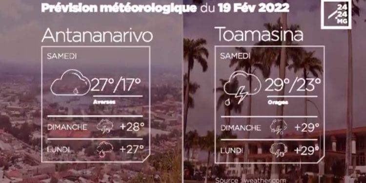 METEO du 19 février 2022