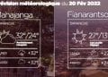 METEO du 20 février 2022