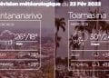 METEO du 23 février 2022