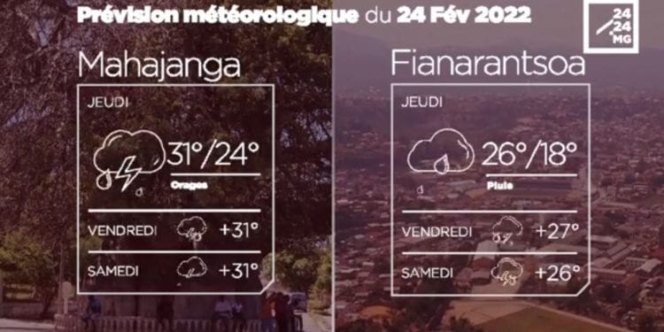 METEO du 24 février 2022