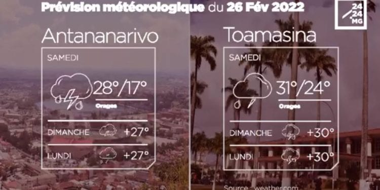 METEO du 26 février 2022