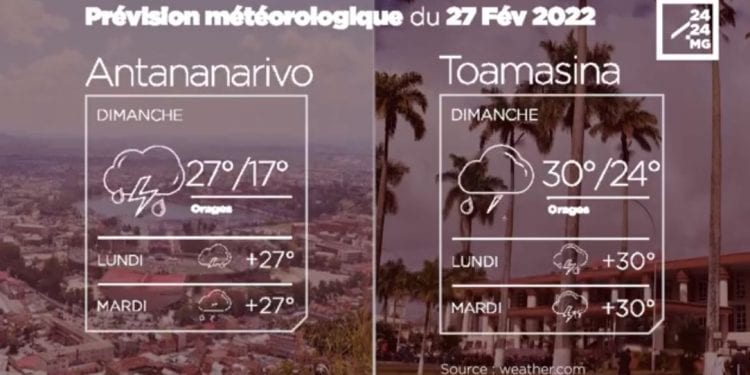 METEO du 27 février 2022