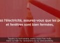 Que faire en cas d’alerte rouge ?