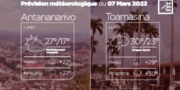 METEO du 07 mars 2022