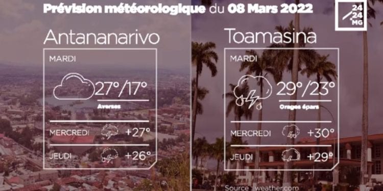METEO du 08 mars 2022