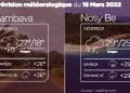 METEO du 18 mars 2022