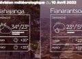 METEO du 10 avril 2022