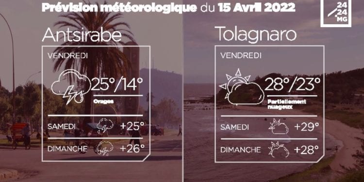 METEO du 15 avril 2022
