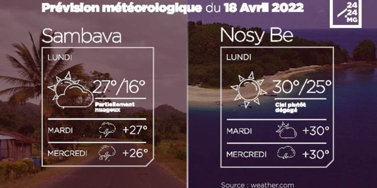 METEO du 18 avril 2022
