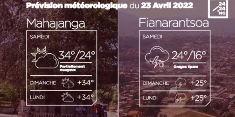 METEO du 23 avril 2022