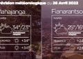 METEO du 26 avril 2022