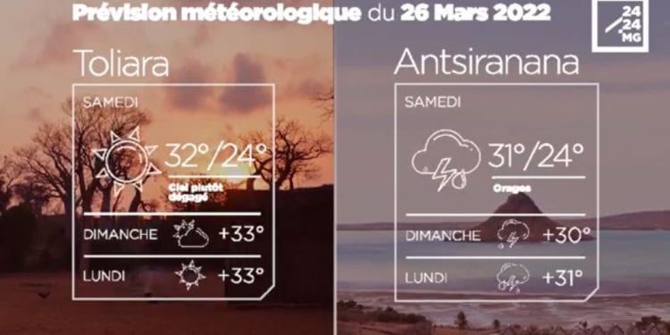 METEO du 26 mars 2022