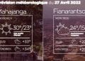 METEO du 27 avril 2022