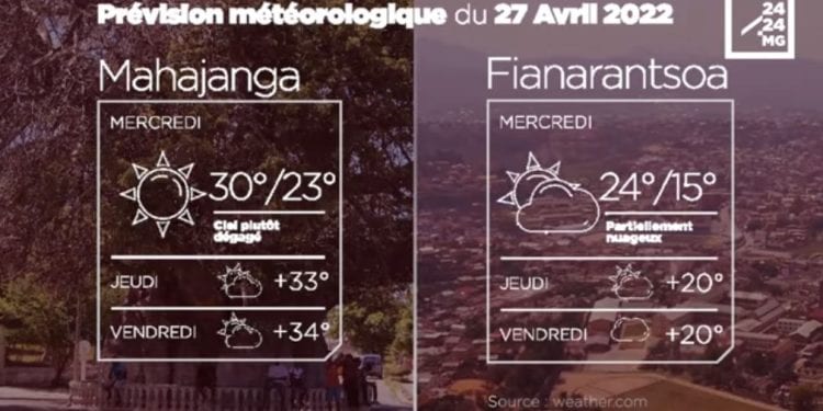 METEO du 27 avril 2022