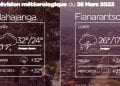 METEO du 28 mars 2022