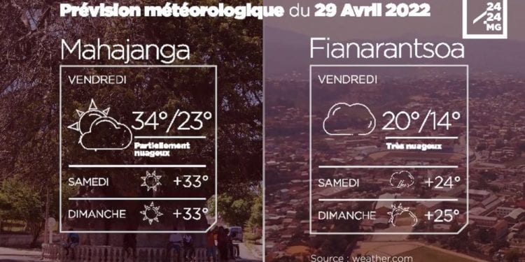 METEO du 29 avril 2022
