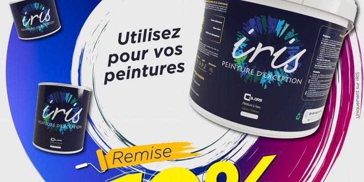 Besoin d’une nouvelle déco pour la fête des mères ? Pensez à la gamme Iris, peinture d’exception !