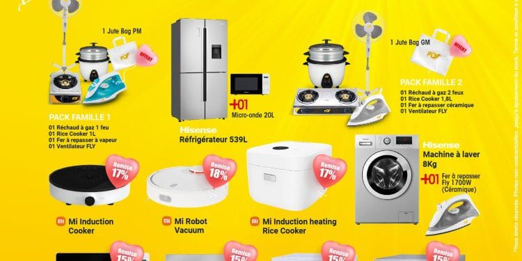 Gâtez vos mamans ‼️ La fête des mères commence chez Fly Technologies.🎉🎉 🎁🎁 Du 𝟭𝟯 𝗺𝗮𝗶 𝗮𝘂 𝟭𝟮 𝗷𝘂𝗶𝗻 𝟮𝟬𝟮𝟮, profitez des remises et cadeaux sur nos produits électroménagers.