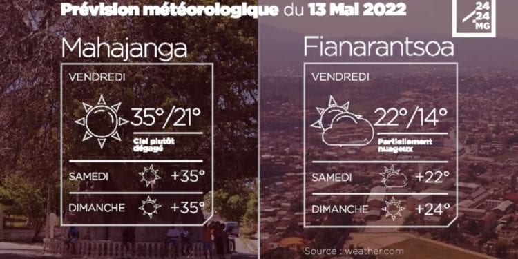 METEO du 13 mai 2022