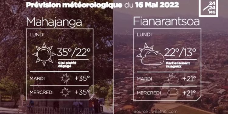 METEO du 16 mai 2022