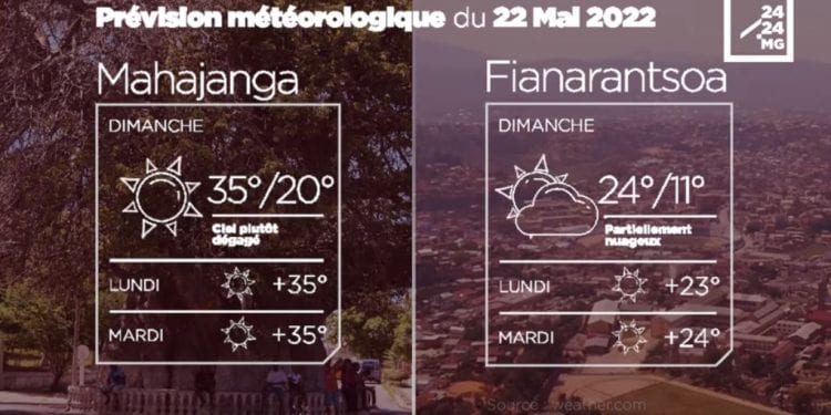 METEO du 22 mai 2022