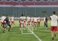FOOTBALL/CAN – Nicolas Dupuis annonce une intention plus offensive, avec la titularisation de Dorian Bertrand et d’au moins quatre joueurs locaux face aux Palancas Negras Angolais ce dimanche