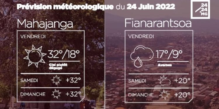 METEO du 24 juin 2022