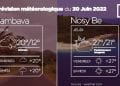 METEO du 30 juin 2022