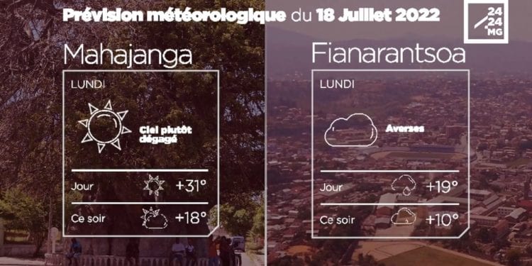 METEO du 18 juillet 2022