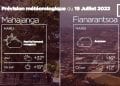 METEO du 18 juillet 2022