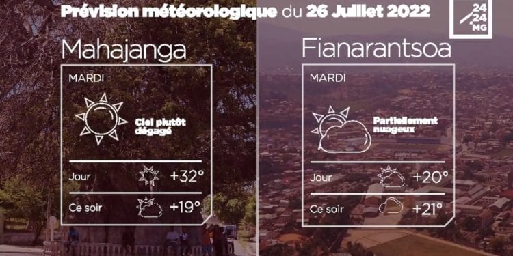 MÉTÉO du 26 juillet 2022