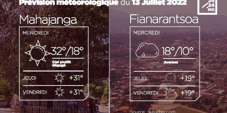 METEO du 13 juillet 2022