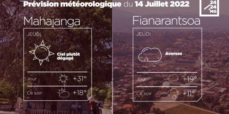 METEO du 14 juillet 2022