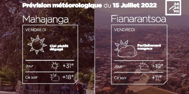 METEO du 15 juillet 2022