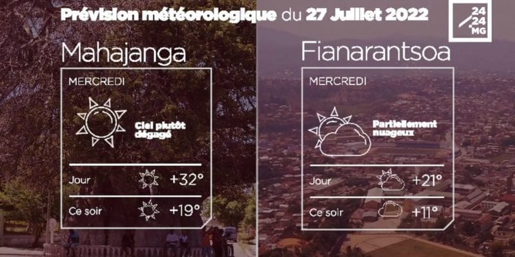 MÉTÉO du 27 juillet 2022