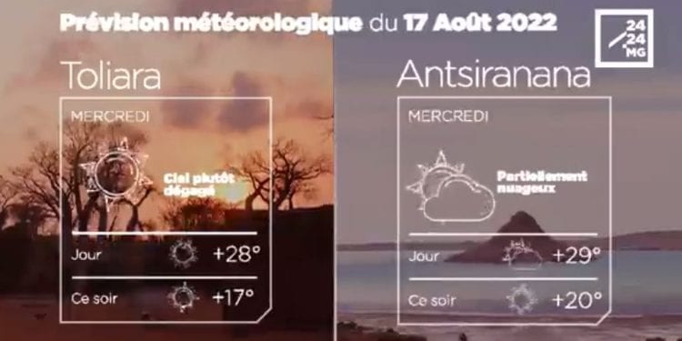 MÉTÉO du 17 août 2022