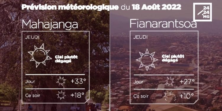 MÉTÉO du 18 août 2022