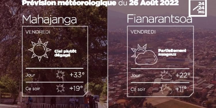 MÉTÉO du 26 août 2022