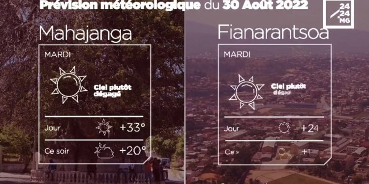 MÉTÉO du 30 août 2022
