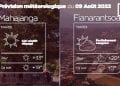 MÉTÉO du 09 août 2022