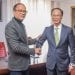 COMMERCE – La mise aux normes des produits agricoles et alimentaires malgaches pour s’adapter au marché chinois au menu de la rencontre entre Edgard Razafindravahy et Jiang Xuejun du Centre du commerce international mardi