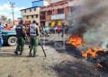 MANIFESTATIONS – Des habitants d’Itaosy descendent dans la rue et brûlent des pneus pour manifester leur mécontentement face à de longues heures de coupure de courant