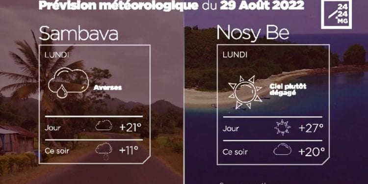 MÉTÉO du 29 août 2022