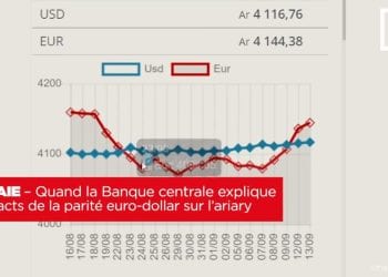 MONNAIE – Quand la Banque centrale explique les impacts de la parité euro-dollar sur l’ariary